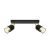 Ceiling lamp NERO 2 black/golden