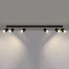 Ceiling lamp NERO 6 black/golden