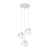 Pendant lamp TULOS 3P white