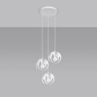 Pendant lamp TULOS 3P white