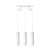 Pendant lamp RING 3 white