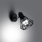Wall lamp ARTEMIS 1 black