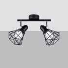 Ceiling lamp ARTEMIS 2 black