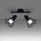 Ceiling lamp ARTEMIS 2 black