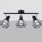 Ceiling lamp ARTEMIS 3 black