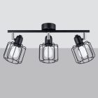 Ceiling lamp BELUCI 3 black