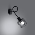 Wall lamp BELUCI 1S black