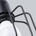 Wall lamp BELUCI 1S black