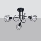 Chandelier BELUCI 3S black
