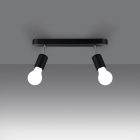 Ceiling lamp FORNES 2 black