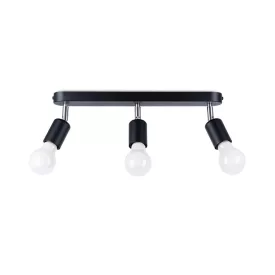 Ceiling lamp FORNES 3 black