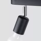 Ceiling lamp FORNES 3 black
