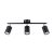 Ceiling lamp LEMMI 3 black