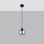 Pendant lamp ALINO 1 black