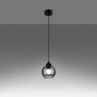 Pendant lamp ALINO 1 black