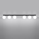 Ceiling lamp YOLI 6 black