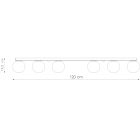 Ceiling lamp YOLI 6 black