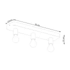 Ceiling lamp TAVO 3