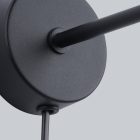 Wall lamp SUBA black