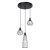 Pendant lamp SUBA 3P black