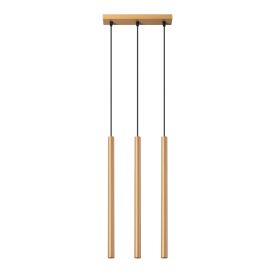 Pendant lamp PASTELO 3L gold