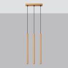 Pendant lamp PASTELO 3L gold