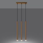 Pendant lamp PASTELO 3L gold