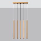 Pendant lamp PASTELO 5L  gold