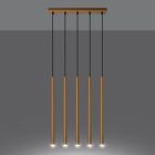 Pendant lamp PASTELO 5L  gold