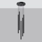 Pendant lamp PASTELO 5P black