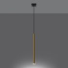 Pendant lamp PASTELO 1 polished gold