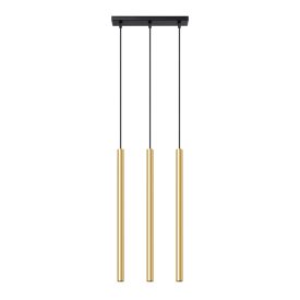Pendant lamp PASTELO 3L polished gold