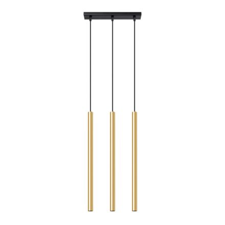 Pendant lamp PASTELO 3L polished gold