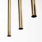 Pendant lamp PASTELO 3L polished gold