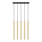 Pendant lamp PASTELO 5L polished gold