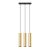 Pendant lamp LAGOS 3 polished gold