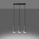 Pendant lamp REA 3L concrete