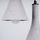 Pendant lamp REA 3P concrete