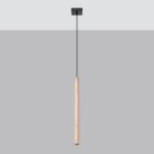Pendant lamp PASTELO 1 wood