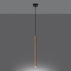 Pendant lamp PASTELO 1 wood