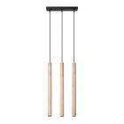 Pendant lamp PASTELO 3L wood