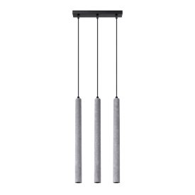 Pendant lamp PASTELO 3L concrete