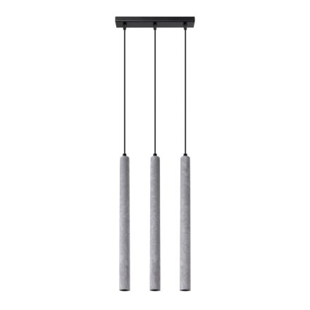 Pendant lamp PASTELO 3L concrete