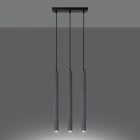 Pendant lamp PASTELO 3L concrete