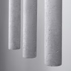 Pendant lamp PASTELO 3L concrete