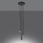 Pendant lamp PASTELO 3P concrete