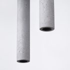 Pendant lamp PASTELO 3P concrete