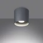 Ceiling lamp MIKA grey