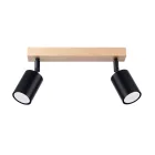 Ceiling lamp VERDO 2 black