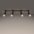 Ceiling lamp ZUCA 4 black